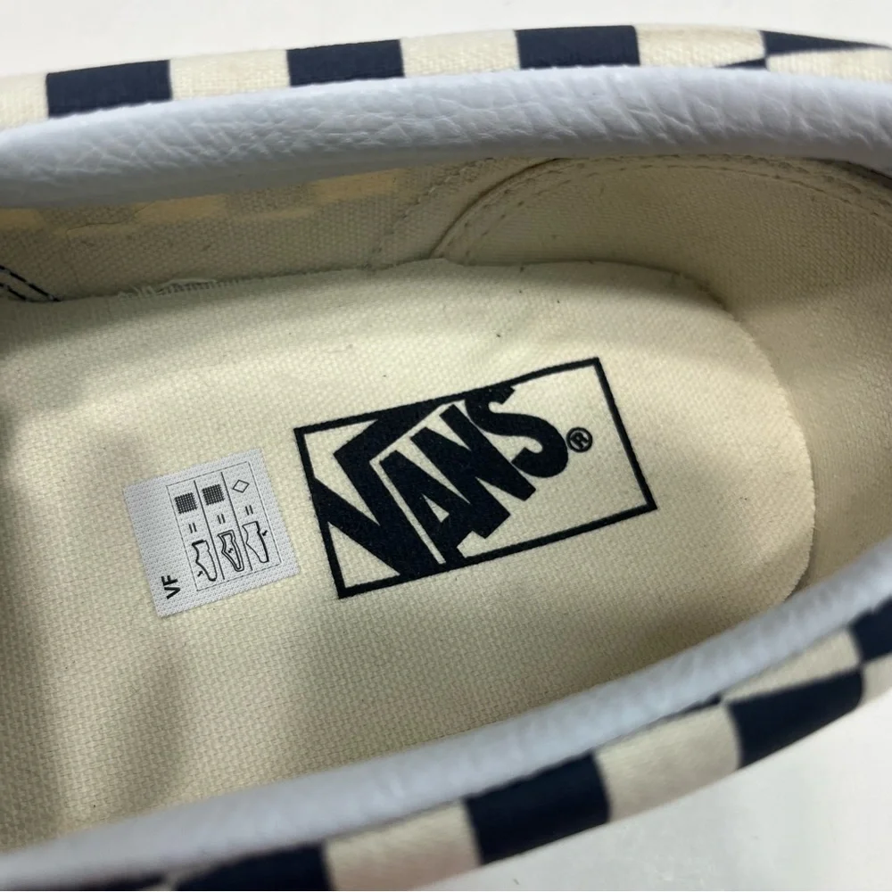 VANS Classic checkerboard print slip on shoes men’s size 13 NWT BLUE - Picture 12 of 16